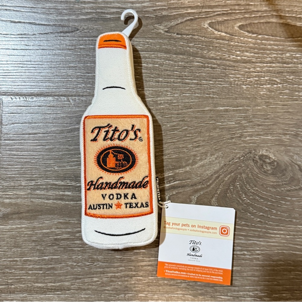 Tito's Handmade Vodka Dog Toy